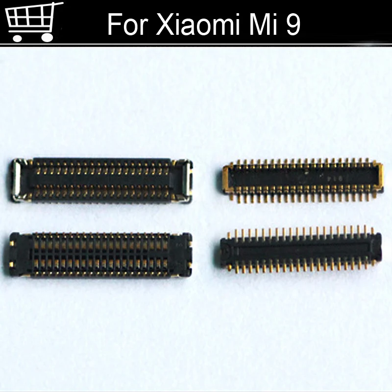 

Коннектор FPC для Xiaomi Mi 9, ЖК-дисплей на гибком кабеле, материнская плата, запасные части для Xiaomi Mi 9, mi9, 5 шт.
