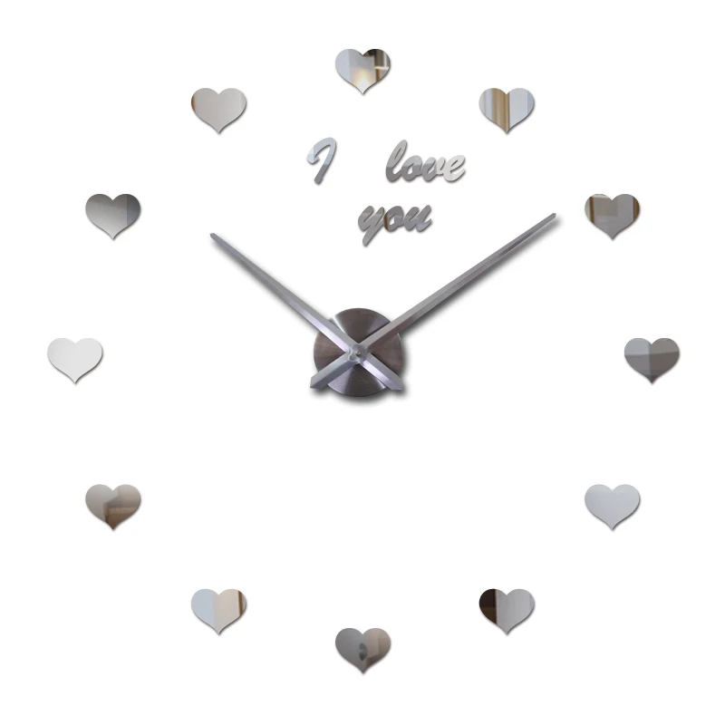 Новинка 2019 настенные часы reloj de pared кварцевые Европа horloge для дома гостиной 3d