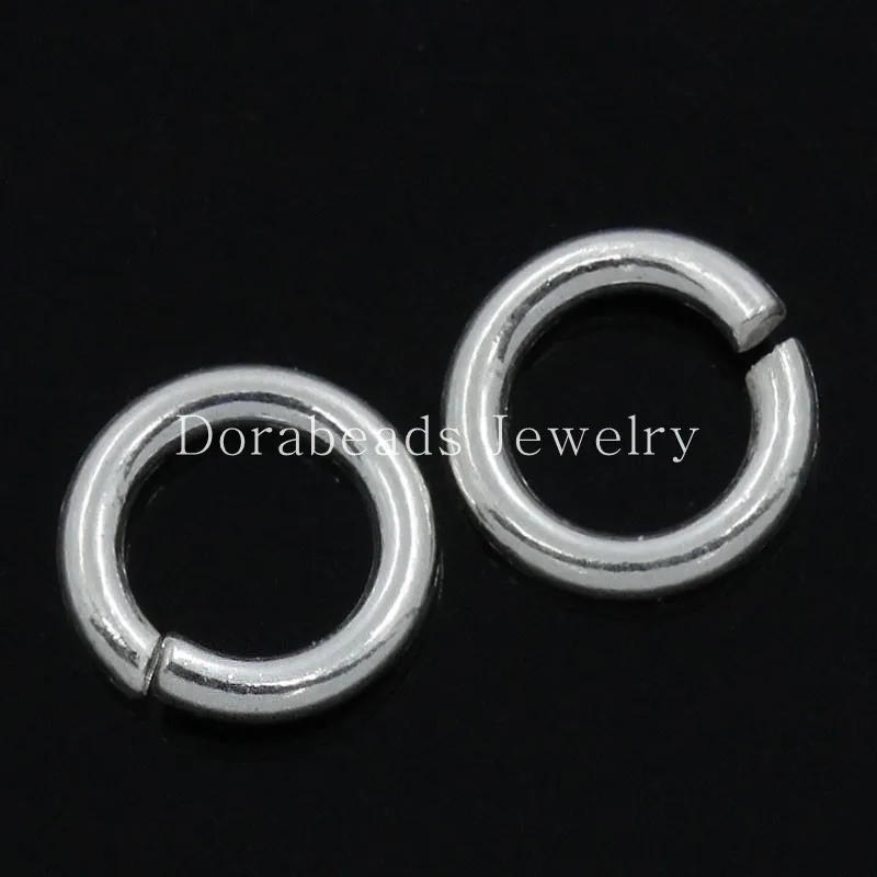 Прекрасный ювелирные изделия! 925 открыть перейти кольцо яркий блестящие серебро 6