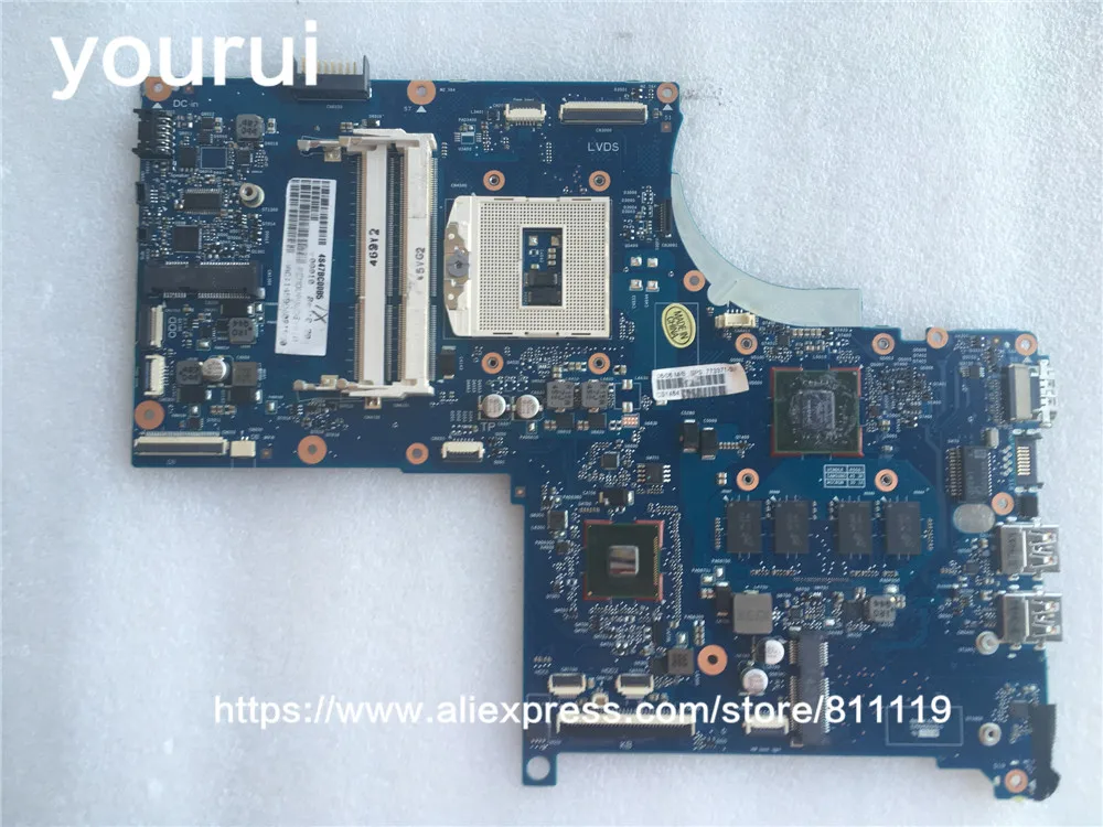 

yourui 773371-501 773371-001 For HP 17-J 17T-J For motherboard 6050A2549801-MB-A02 HM87 840M 2G graphics