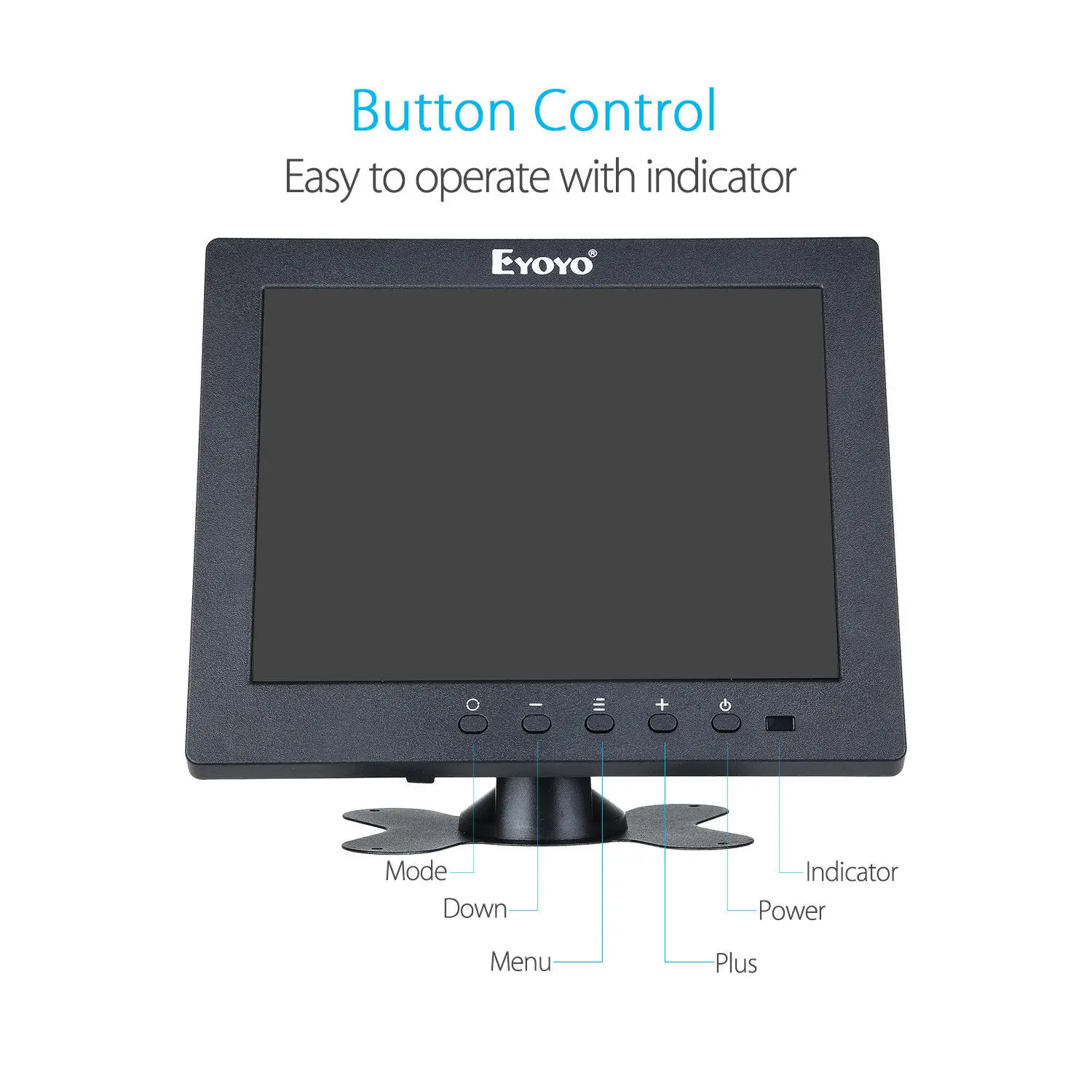 Eyoyo S801T монитор 8 &quot12 ms 1024x768 ЖК экран дисплей с BNC/HDMl выход Встроенные