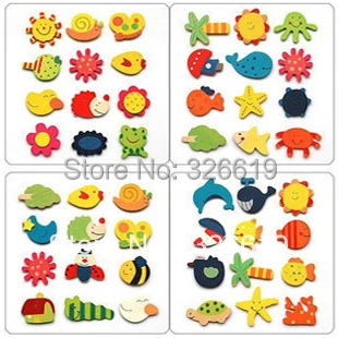 

Fridge Magnets small animal refrigerator stickers small gift supplies 12pcs/bag Fridge Magnet