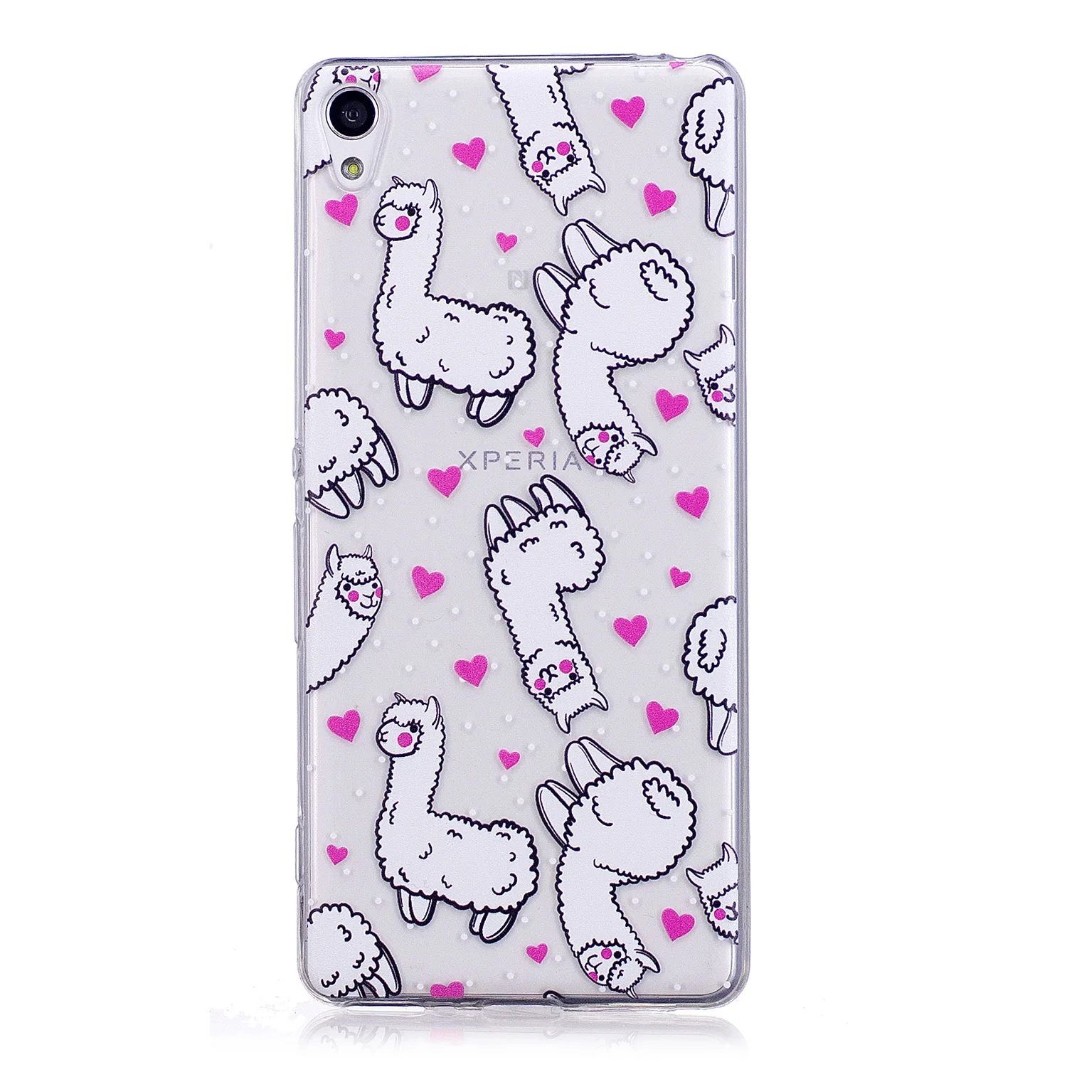 Case Suit For Sony Xperia XA Dual Tuba F3111 F3112 F3116 Soft Cartoon Phone Cover F 3111 3112 3116 Silicon Damping Coque |