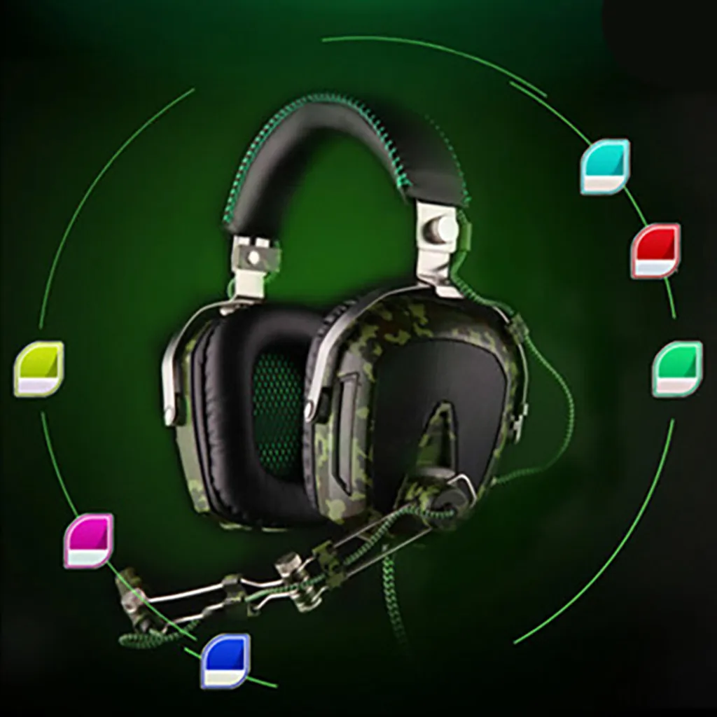 Игровая гарнитура Epure Casque Deep Bass стереонаушники для игр с микрофоном проводные