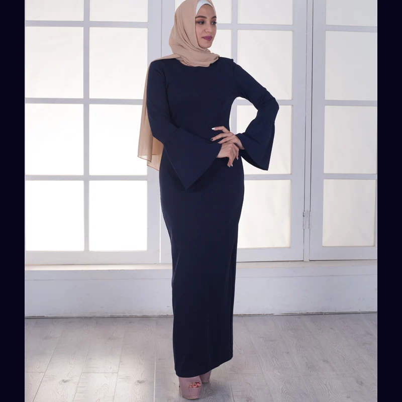 Арабский Vestido ОАЭ платье Дубая Турция хлопок мусульманское платье хиджаб женские одеяние мусульмане Longue Турецкая мусульманская одежда