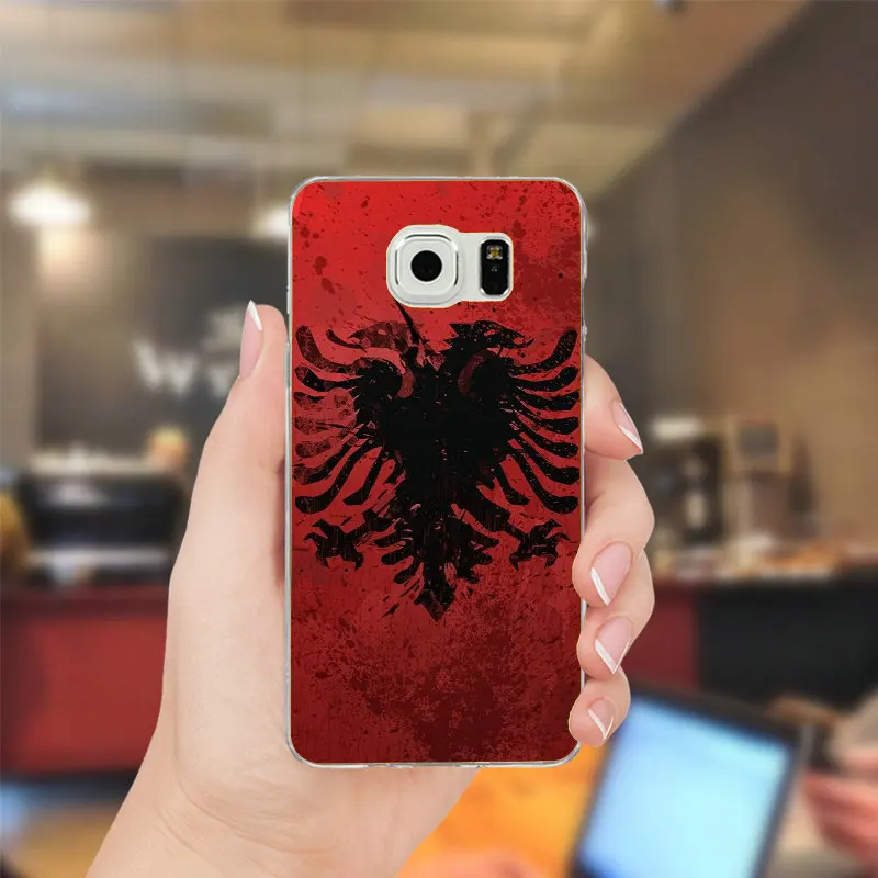 Флаг Российской Федерации Красная Армия мягкие чехлы TPU для samsung Galaxy Note 2 3 4 5 8 S2 S3 S4