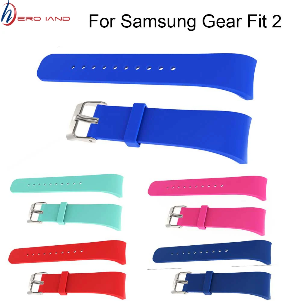 Модный спортивный силиконовый браслет для Samsung Galaxy Gear Fit2 Pro ремешок Fit