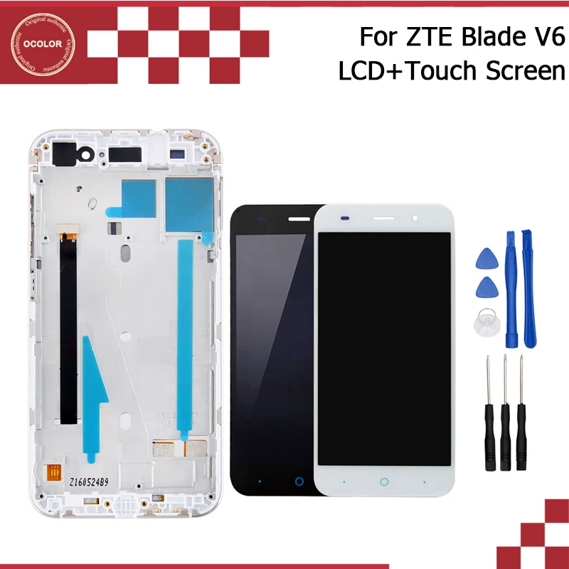 Ocolor для ZTE Blade V6 ЖК дисплей и сенсорный экран 5 0 ''дигитайзер сборка +