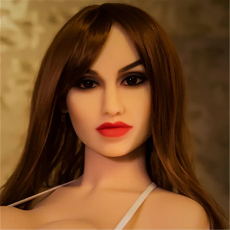 WMDOLL #174 Соблазнительная девушка секс куклы голова силиконовая кукла для взрослых