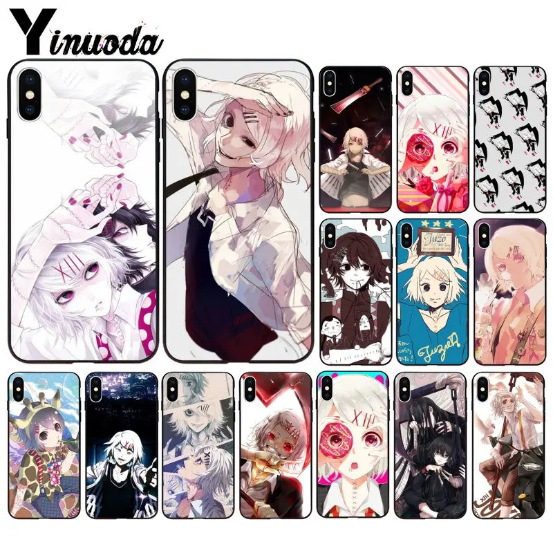 Чехол Yinuoda Tokyo Ghoul anime Juuzou Suzuya для iPhone X XS MAX 6 6S 7 7plus 8 8Plus 5 5S XR | Мобильные телефоны и