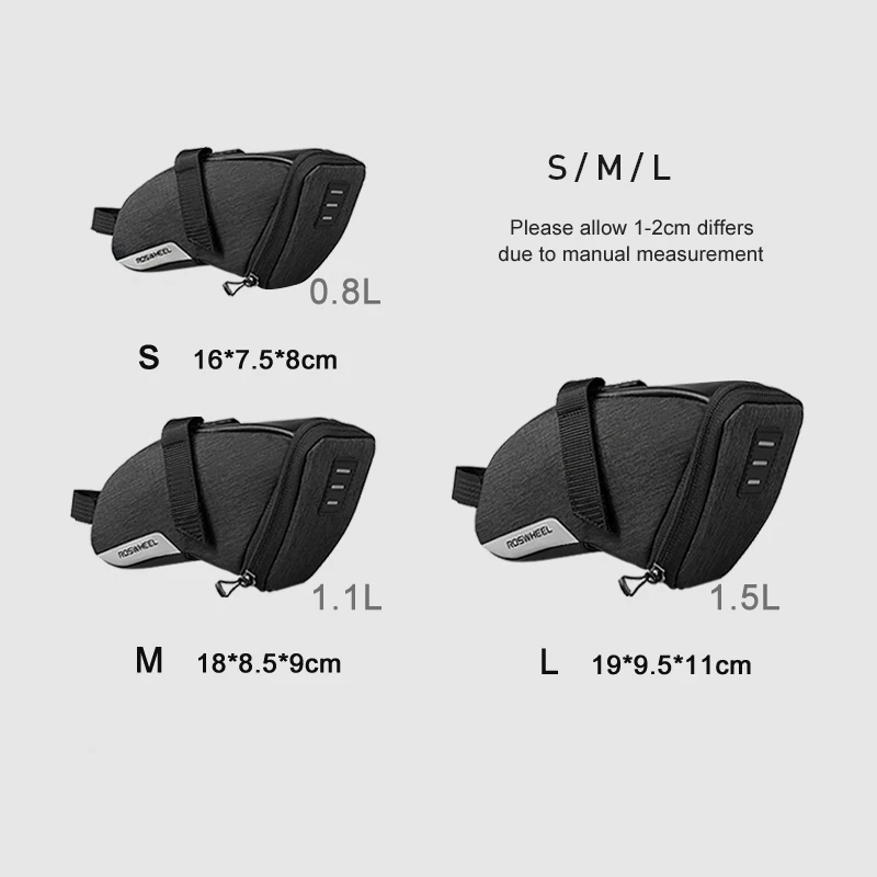 Roswheel Essentials серия 131470 водонепроницаемая велосипедная сумка для заднего сиденья