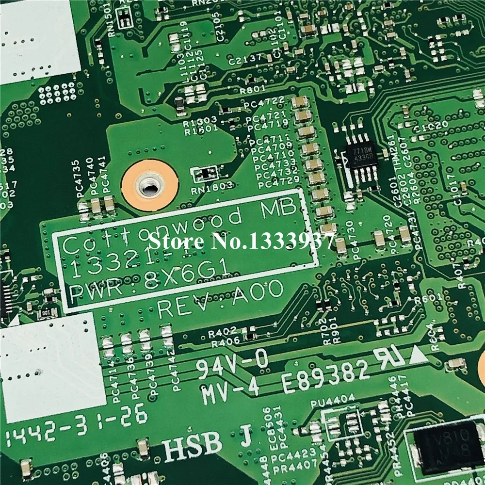 CN-03V489 03V489 3V489 для Dell Inspiron 11 7347 7348 3148 Материнская плата ноутбука I5-4210U 13321-1 кнопка