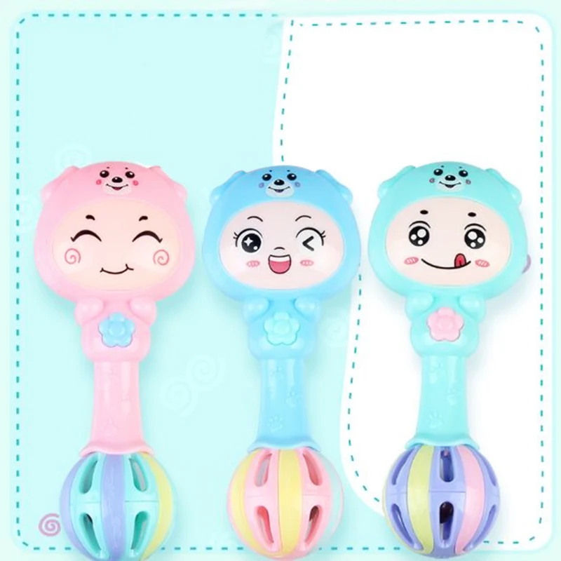 1 шт. мультяшная музыкальная ритм палка погремушка детские развивающие игрушки