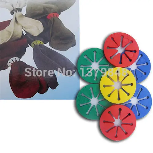 

20 Pcs/Set SOCKS CLIP Sock Holder Colorful Sock Organizers