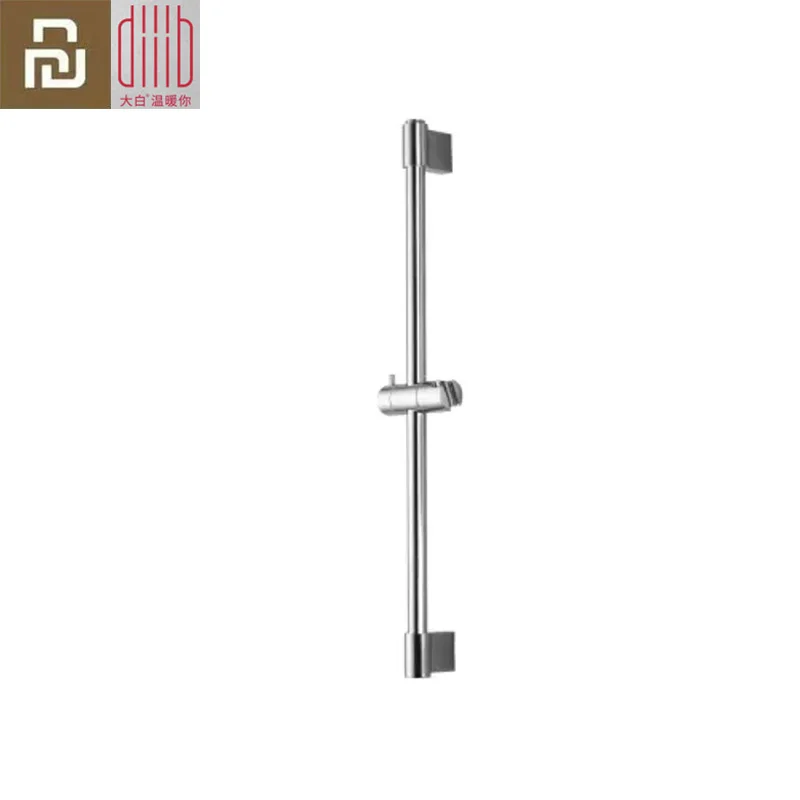 Silver holder only 1 Набор, Xiaomi Mijia Dabai Diiib, 3 режима, ручная Лейка для душа, 360 градусов, 120 мм, 53 отверстия для воды, мощный душ с держателем - Цвет: Silver holder only