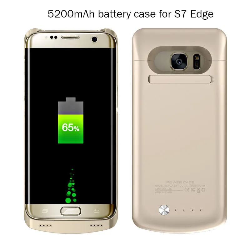 2018 Новинка для Samsung S7edge внешний блок питания зарядное устройство запасная крышка