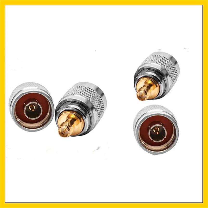 

2pcs N Male Plug to RP SMA Female (Pin) RF Coaxial Adapter Connector