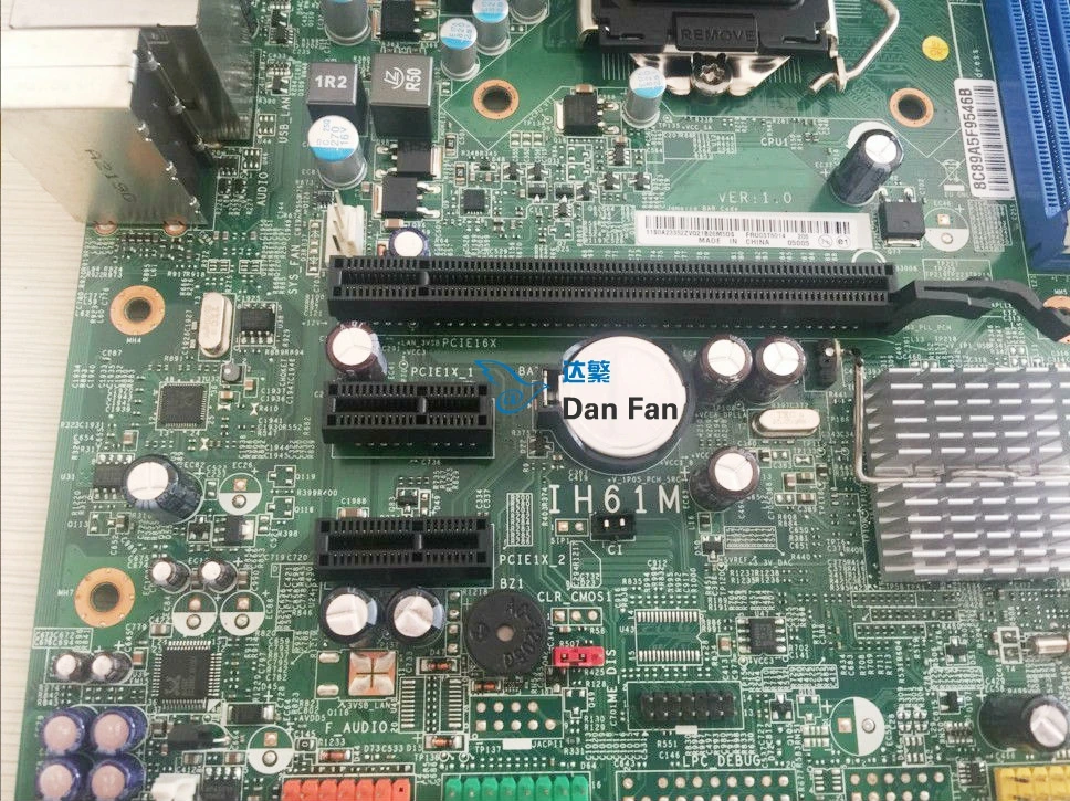 Настольная материнская плата для Lenovo M4330 M4350 IH61M V: 1 0 32NM LGA1155 100% протестированная