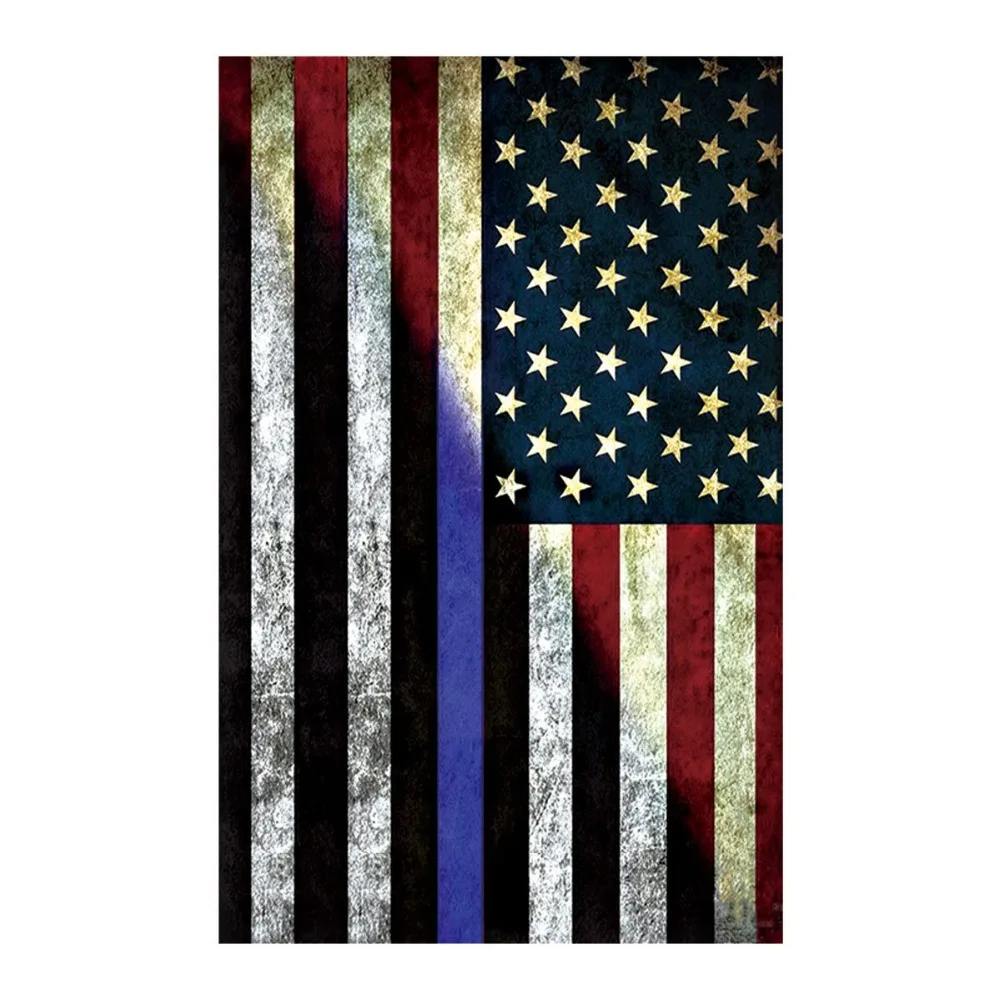 Дизайнерский Садовый флаг на заказ с креативным американским флагом домашние
