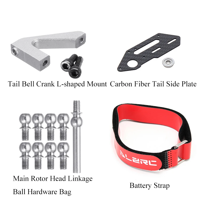ALZRC Devil 505 быстрая радиоуправляемая вертолетная деталь полный диапазон передач