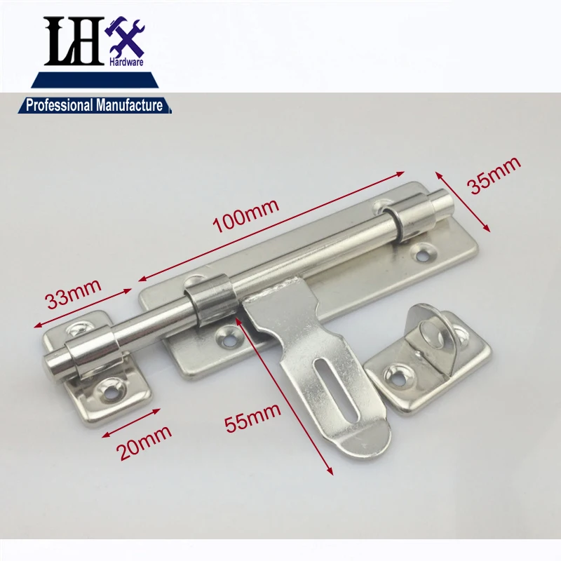  AMMS95 Stainless Steel Window Sliding Door Lock Simple Easy Install Infant Protection Bolt Latch Locks | Обустройство дома