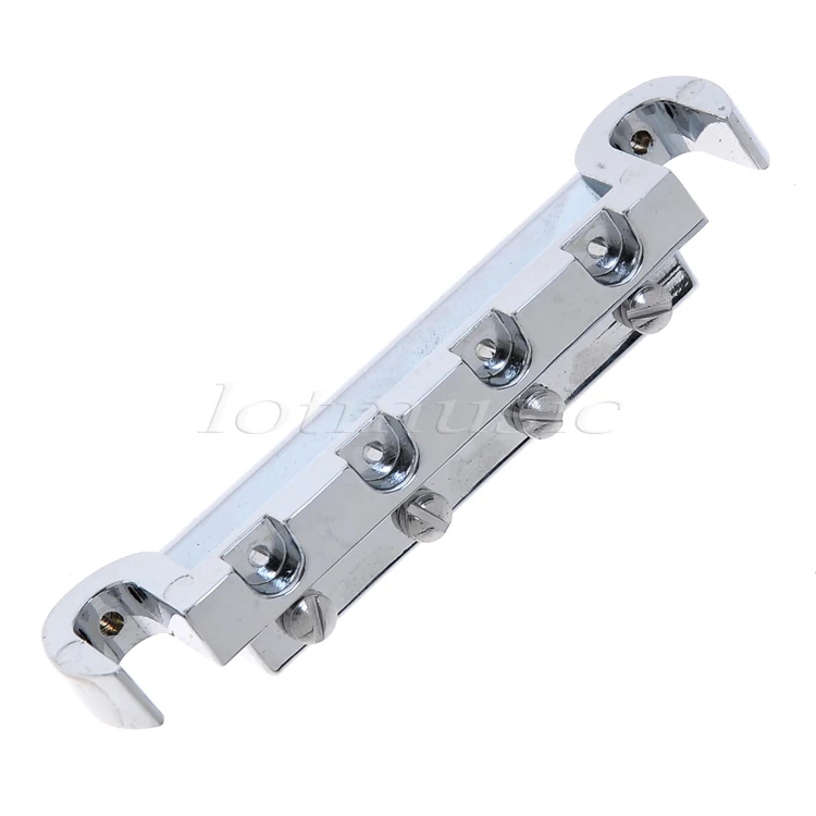 Новая хромированная обмотка вокруг моста Стопорная штанга 4 струнная басовая