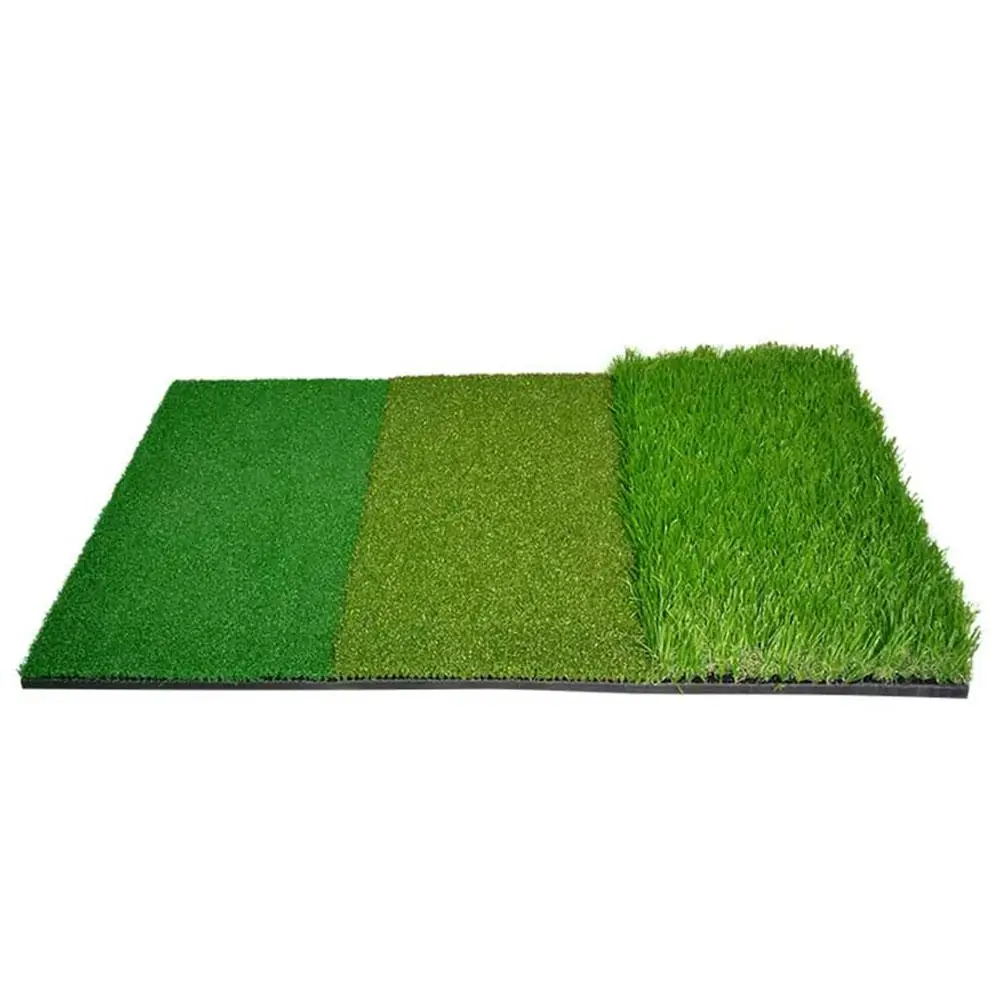 40*60 см Гольф-коврик для ударов Крытый Открытый Tri-Turf Гольф-коврик с тройниками отверстие Практика Гольф-коврик переносной Гольф тренировочные принадлежности