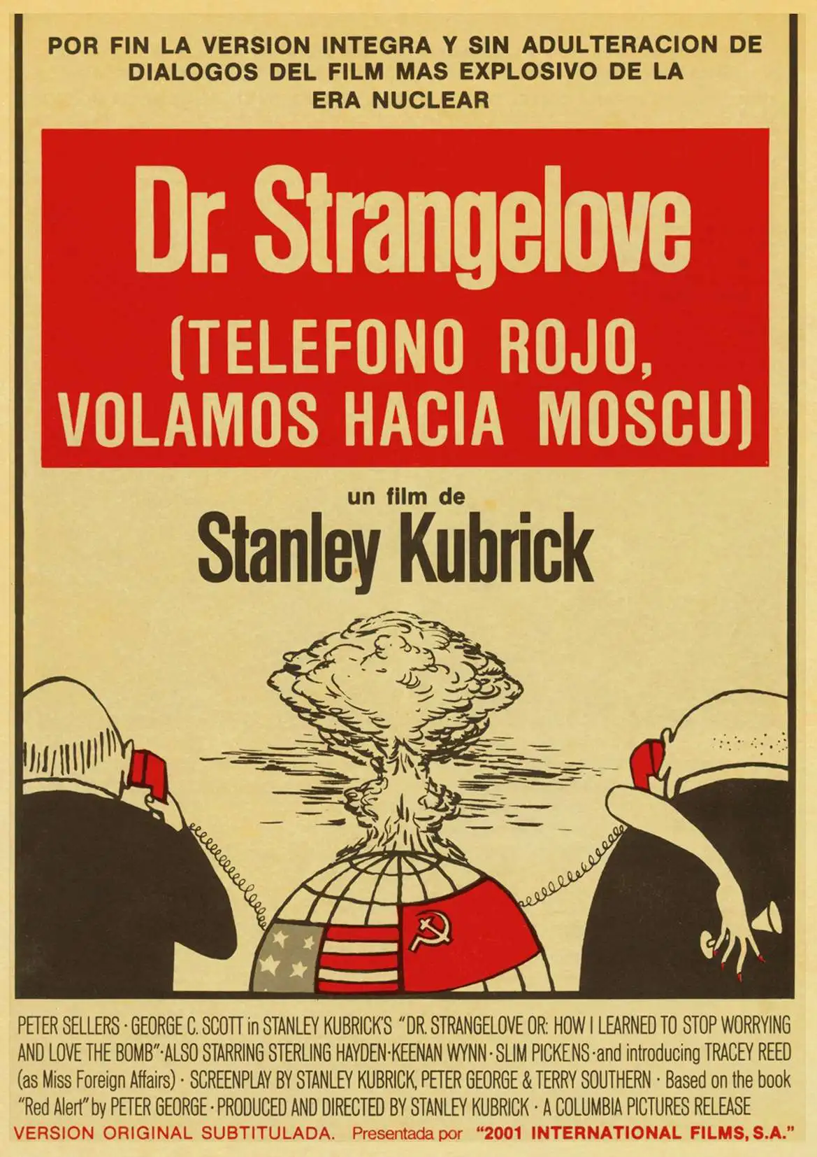 Kubrick классический киноплакат Сияющий/2001 космическая Одиссея/заводной оранжевый/Лолита домашний декор ретро постер живопись