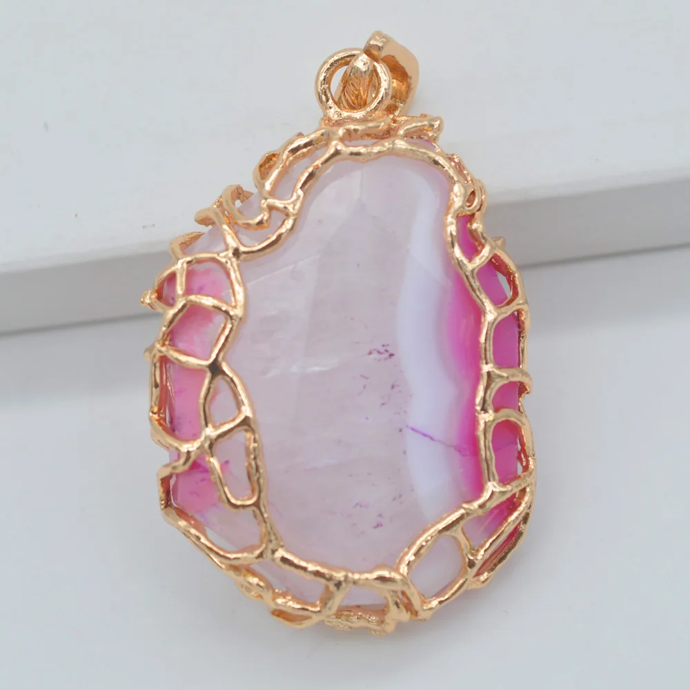 Подвеска в виде сердолика с полостью ювелирные изделия для подарка женщине S3136|gem