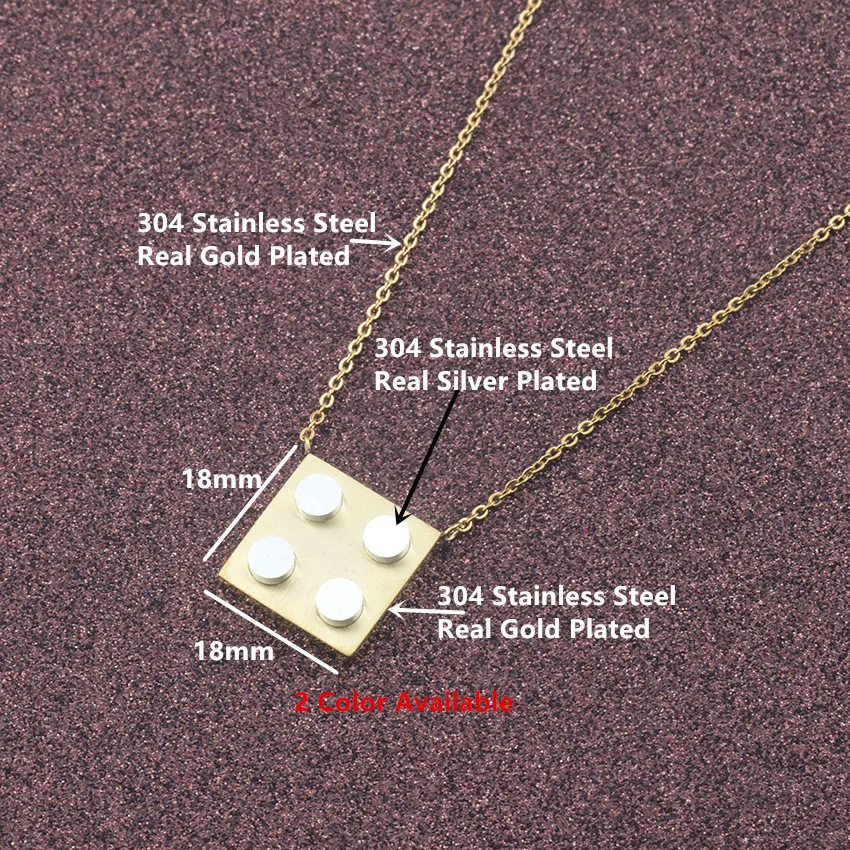 Великолепная сказка новый Игральная Кость Кулон Цепочки и ожерелья 3D Lucky Charm