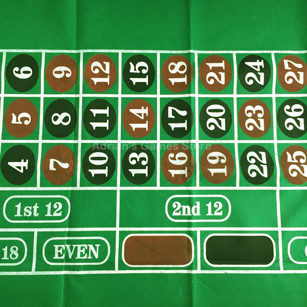 180*90см русская рулетка скатерть покер стол набор для покера Russian Roulette Table Cloth|poker table