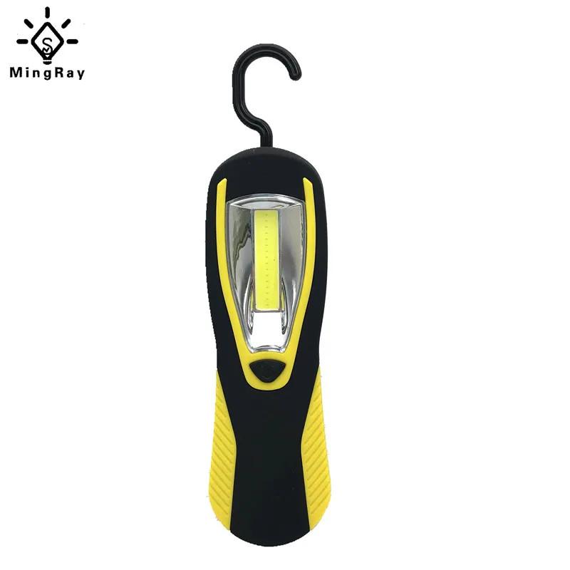 

MINGRAY 5W LED COB worklight with hook AA battery Magnetic wireless for garage light RB701 hand work lamp hot sale in Russia