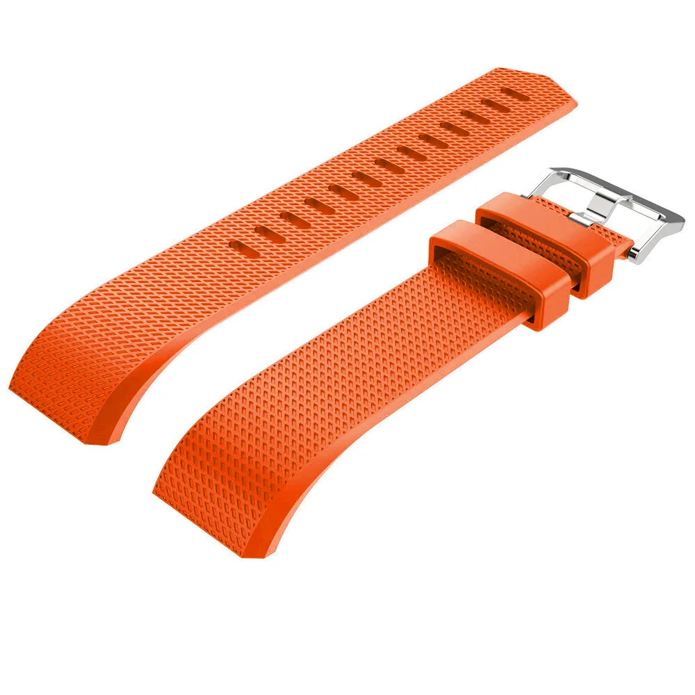 Силиконовый ремешок для часов для fitbit charge2 band умный Браслет для фитнеса часы сменный ремешок для спортивных часов полосы для fitbit Charge 2
