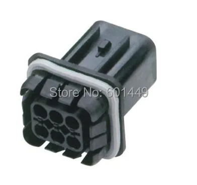 

50SET wire connector female cable connector male terminal 6-pin connector Plugs sockets seal DJ70610YA-2.2-11