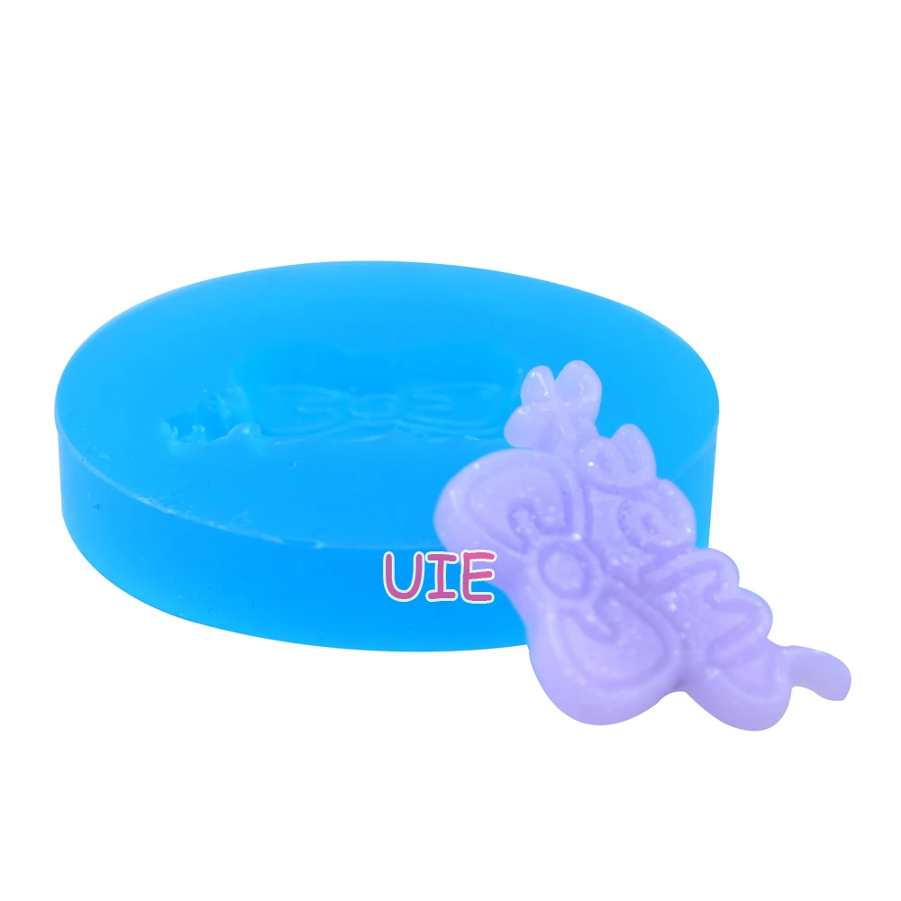 PYL740U 25.2mm SWEET Bow Silicone Mold - for Fondant Cupcake Topper Candy Chocolate Baking Tools Cookie Biscuit Resin Clay | Дом и сад