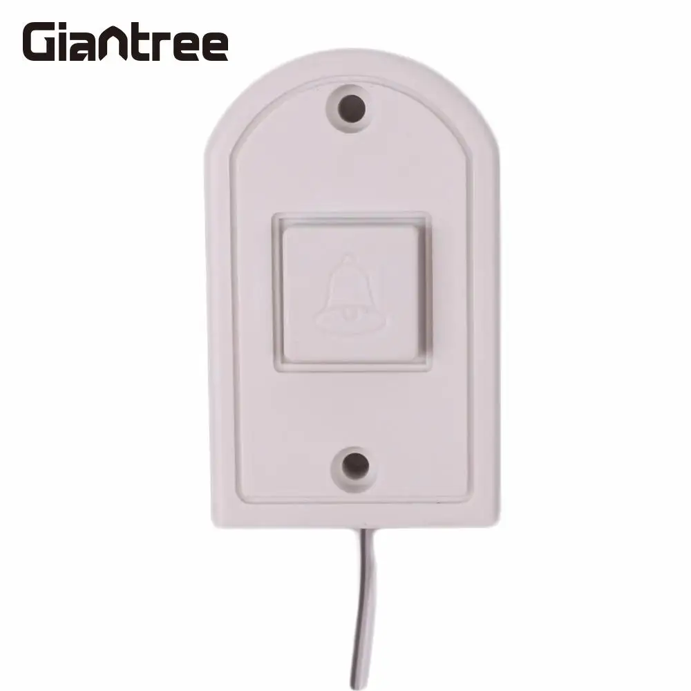 Gaintree Новый проводной Электронный дверной звонок белый домашний ABS Поставки