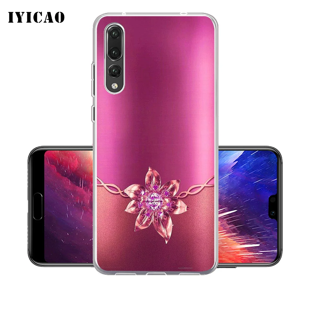 IYICAO Мягкий силиконовый чехол для телефона Huawei P30 P20 Pro P10 P9 P8 Lite P Smart из ТПУ со