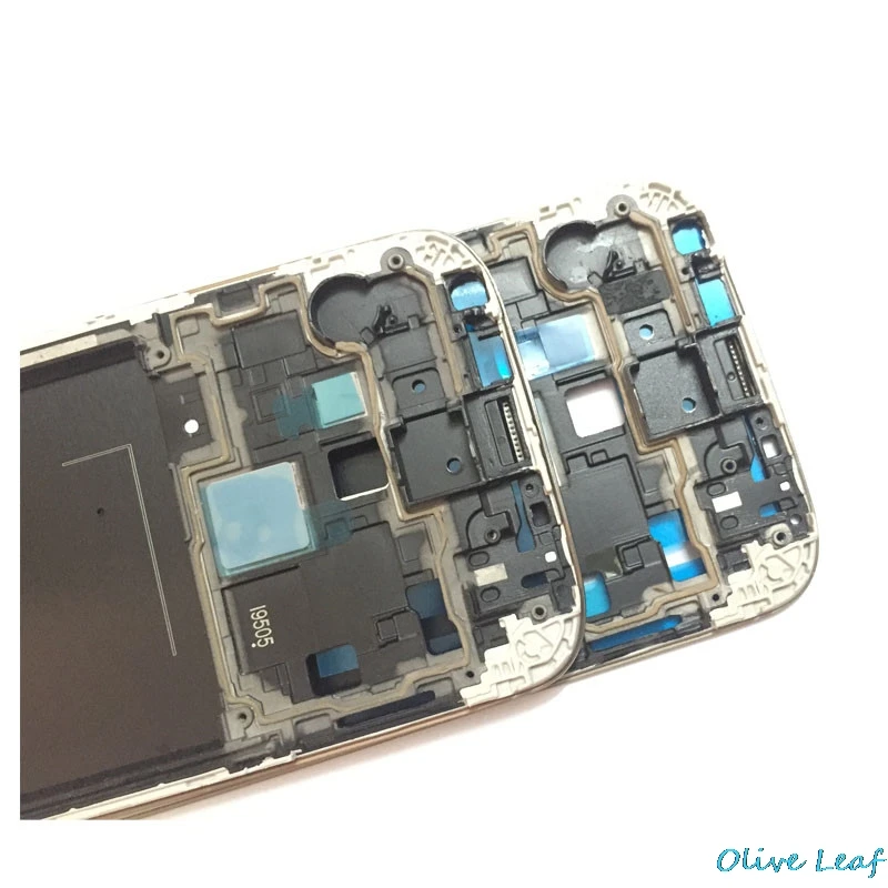 Новый корпус передней рамы для Samsung Galaxy S4 i9500 i9505 i337 Передняя пластина чехол рамка
