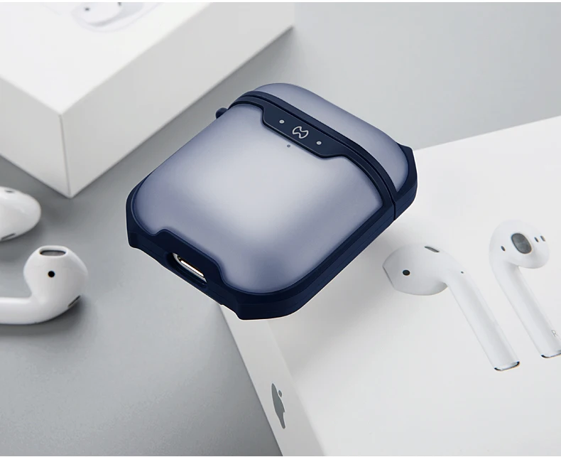 XUNDD Bluetooth беспроводной чехол для наушников Текстура ТПУ защитный чехол для наушников для Airpods 1 2 противоударный чехол AirPod аксессуары