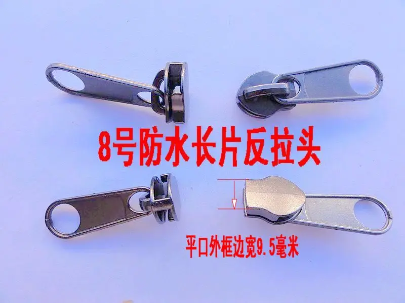 5 #8 #10 # металлическая головка на молнии для водонепроницаемой 4 шт. лучше