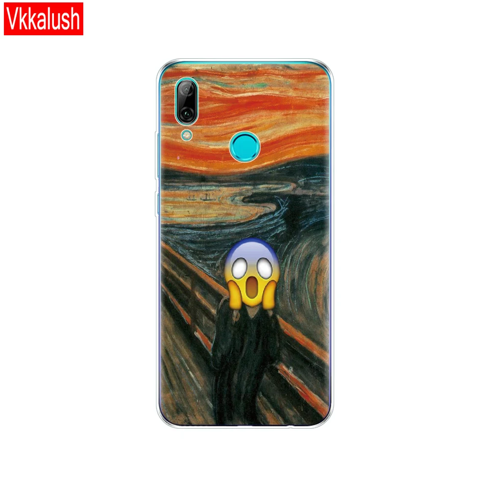 80029 Чехлы для Huawei P Smart, силиконовая Мягкая задняя крышка из ТПУ для Huawei P Smart Plus, чехол для Huawei P Smart Z, бампер - Цвет: 80029