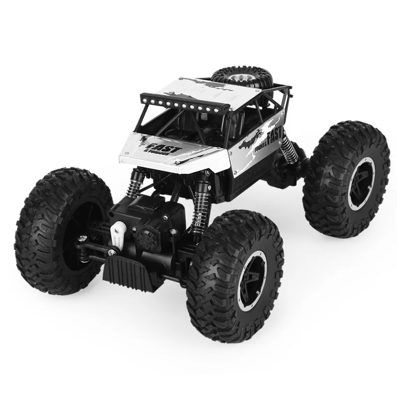 1:16 пульт дистанционного управления скалолазание автомобиль мальчик игрушка четыре колеса rc игрушка модель дети внедорожный пульт дистанционного управления автомобиль - Цвет: Серебристый