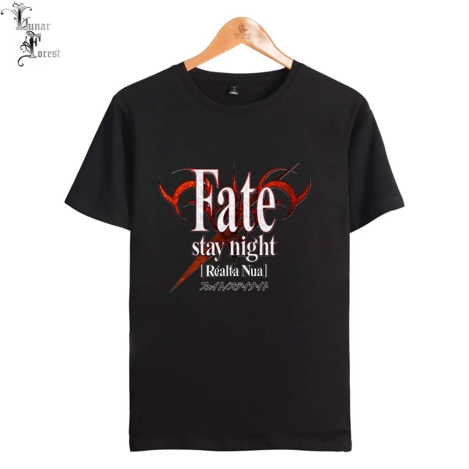 Fate Stay Night ZERO футболка с 3D принтом Летняя мода круглый вырез короткий рукав