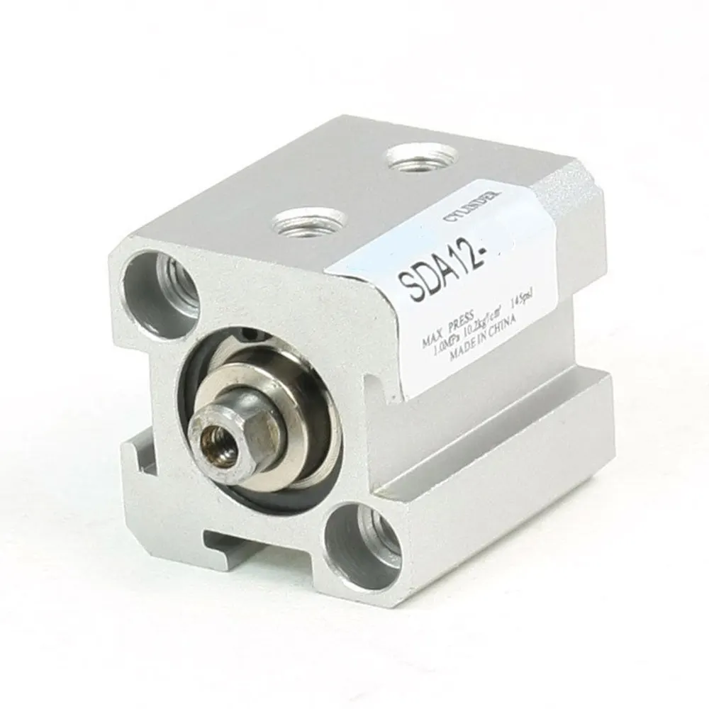 1 Pcs 12mm Bore 5mm Stroke Stainless steel Pneumatic Air Cylinder SDA12-5 | Обустройство дома
