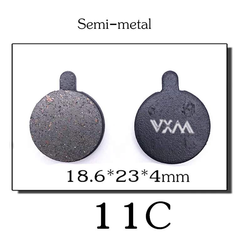 11C 4 pair VXM 4 пары MTB велосипедный велосипед велосипедные дисковые Тормозные колодки полуметаллические тормозные колодки для SHIMANO SRAM AVID HAYES TEKTRO Magura формула - Цвет: 11C 4 pair