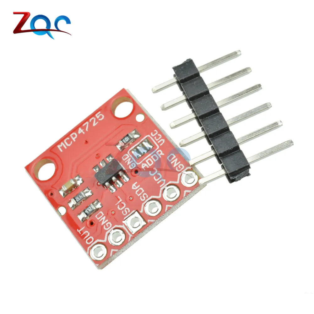 MCP4725 12Bit I2C DAC цифровой преобразователь модуль в Analong EEPROM макетная плата для Arduino 2 7 V