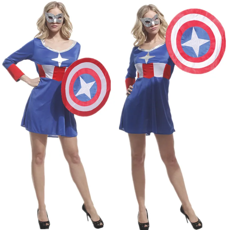 Рождественский карнавал Хэллоуин одежда для косплея с щитом взрослых костюм