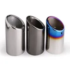 Крышка выхлопной трубы для Skoda Octavia A5 A7 Superb Yeti 1,4 T 1,6 T, 1 шт., из нержавеющей стали