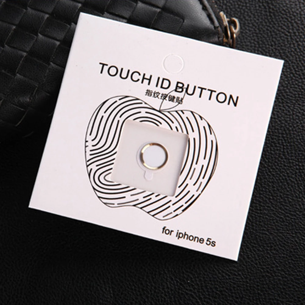 Brand New Home Button Key to Paste Stickers Plus Fingerprint Recognition For 5s 6 6s 7 plus #1109 | Мобильные телефоны и