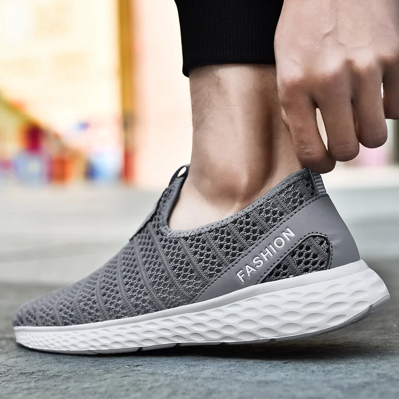 Hemmyi Tenis Masculino Adulto Mesh Breathable Light Men Casual Shoes Outdoor Sneakers Big Size 36-48 Support Dropshipping | Обувь